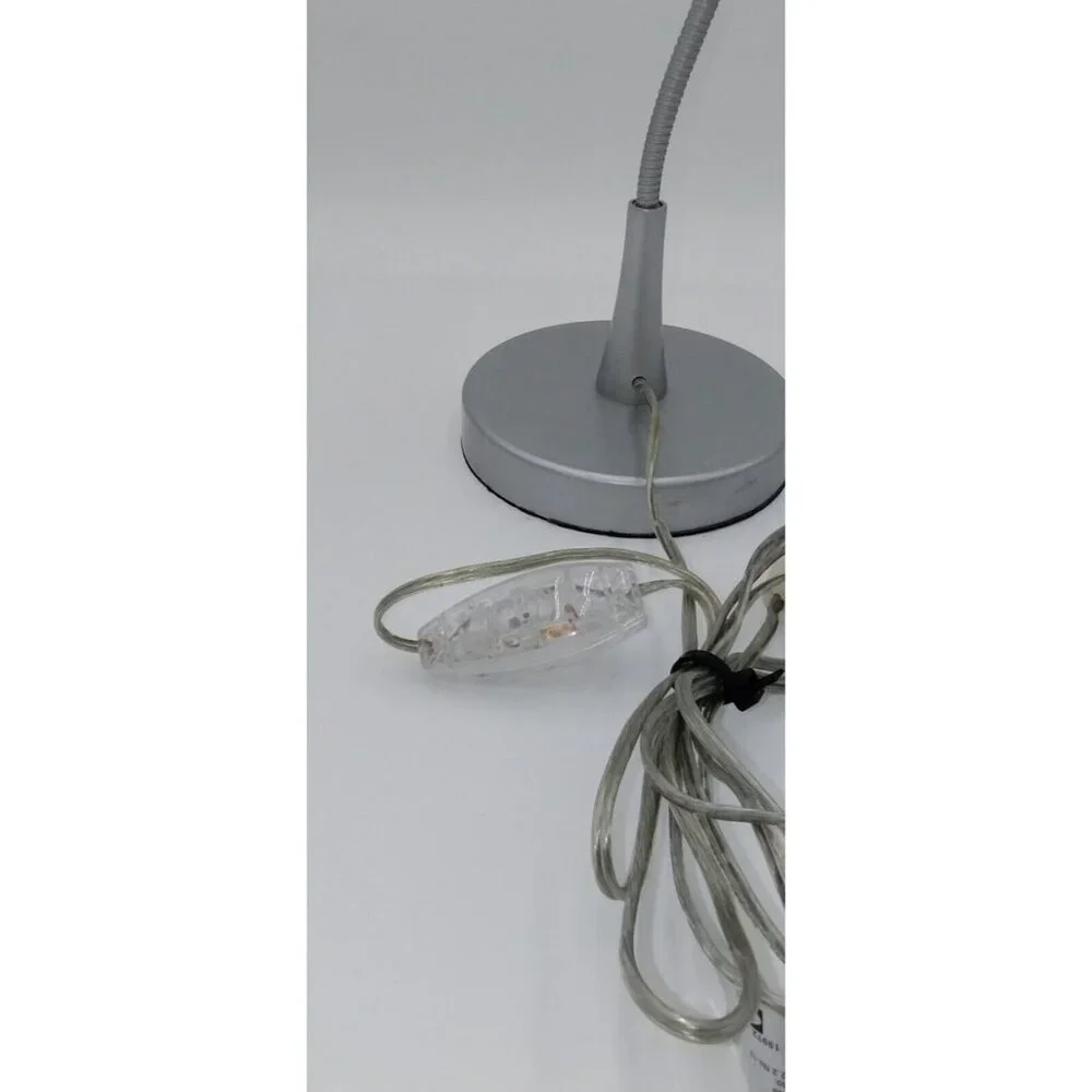IKEA JANSJO Silver Flexible Articulating Led Desk Hobby Lamp